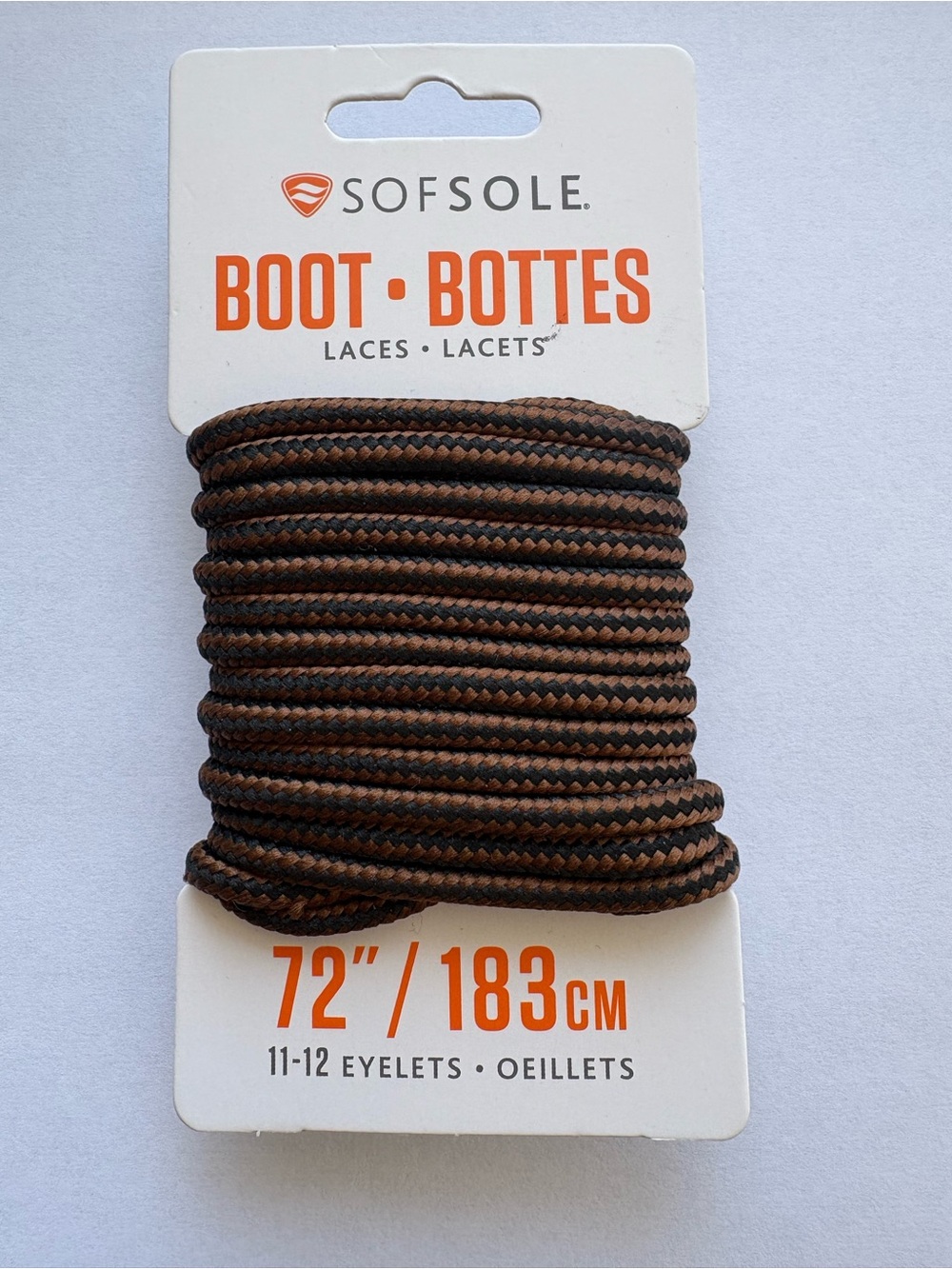 Sof Sole Ployester Shoe and Boot Laces- durable replacement hiking shoelaces